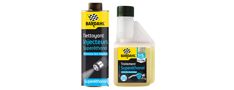 Comment choisir entre le Traitement Superéthanol et le Nettoyant injecteurs Superéthanol Bardahl ? 